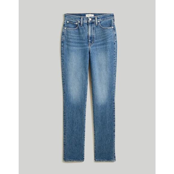 Madewell The Perfect Vintage Jean Kepler Blue Wash Size 32 NWT Classic Preppy - Picture 6 of 16